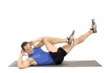 Bicycle crunches