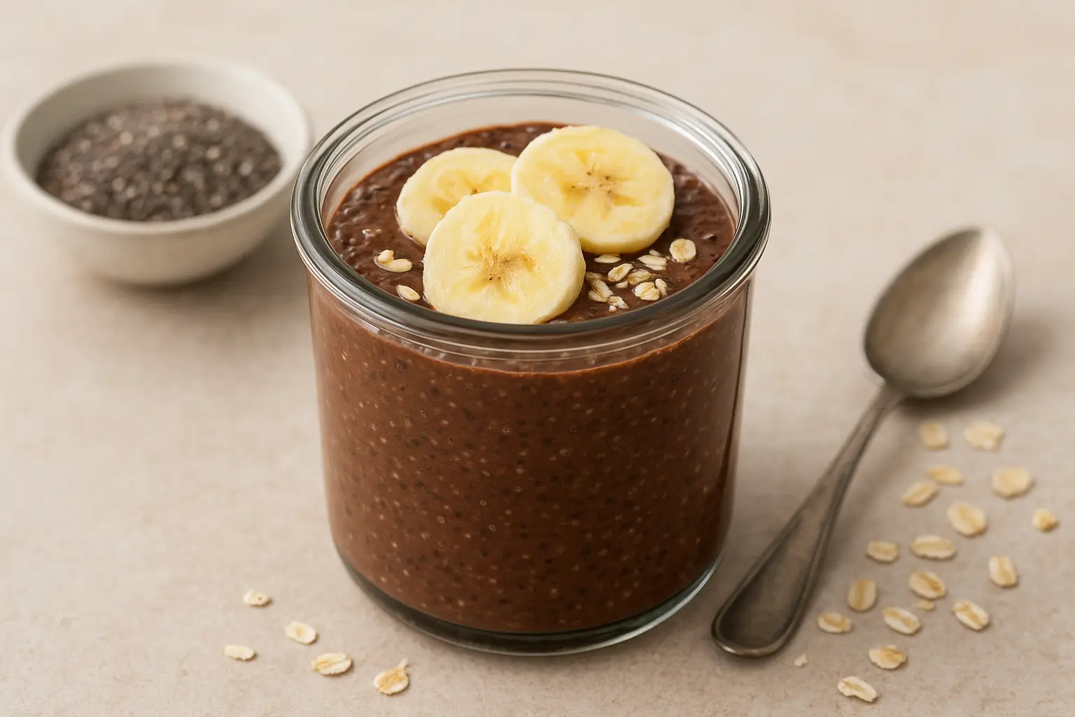 Dark Chocolate Chia Pudding (Vegan & Keto-Friendly)