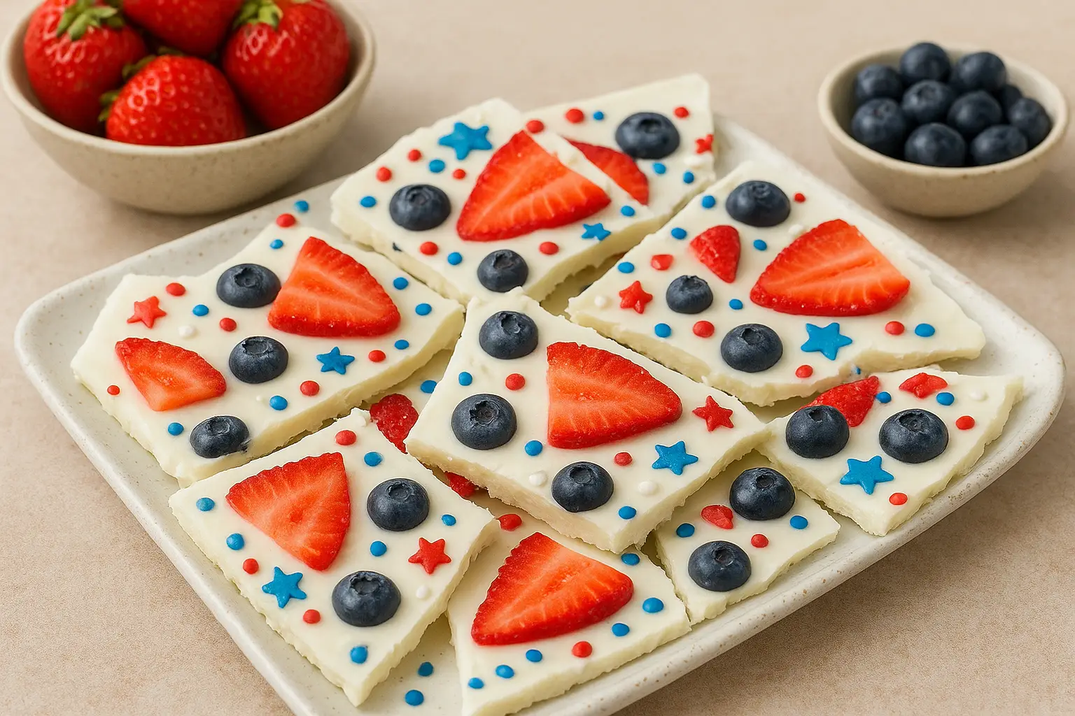 Frozen Yogurt Bark