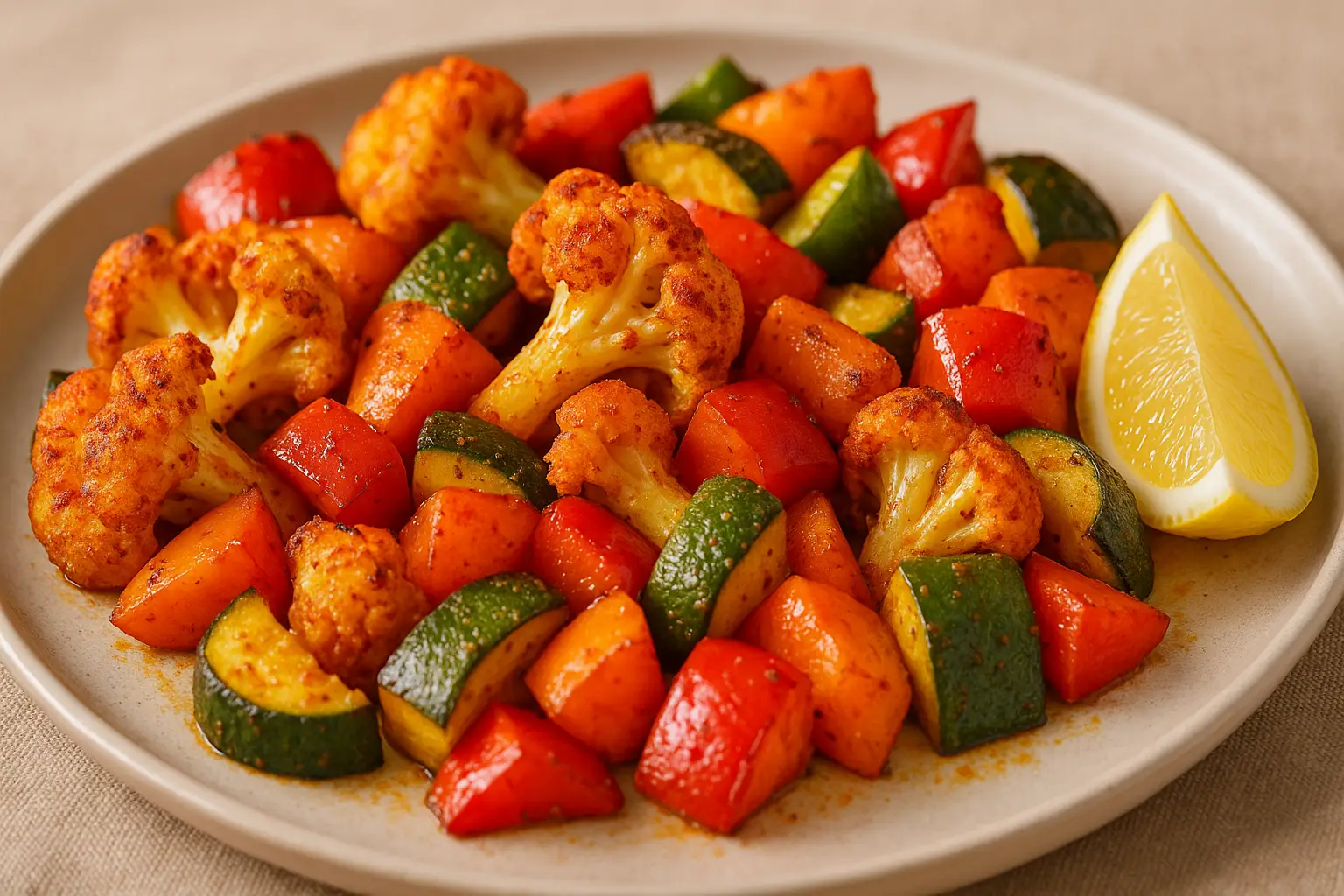 Tandoori-Spiced Roasted Vegetables