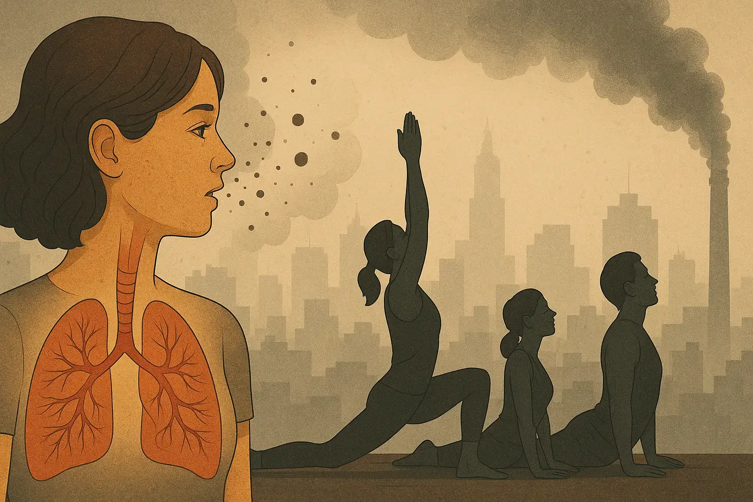 How Pollution Affects Your Lungs & Why Yoga Helps