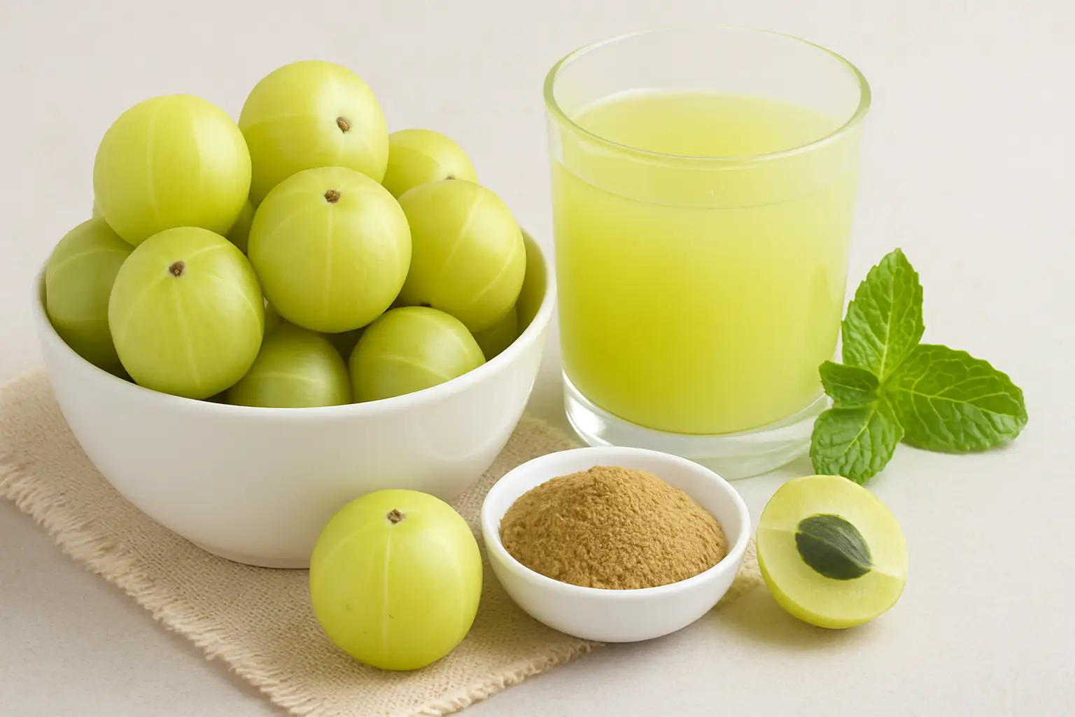 Amla – Vitamin C for Collagen Boosting
