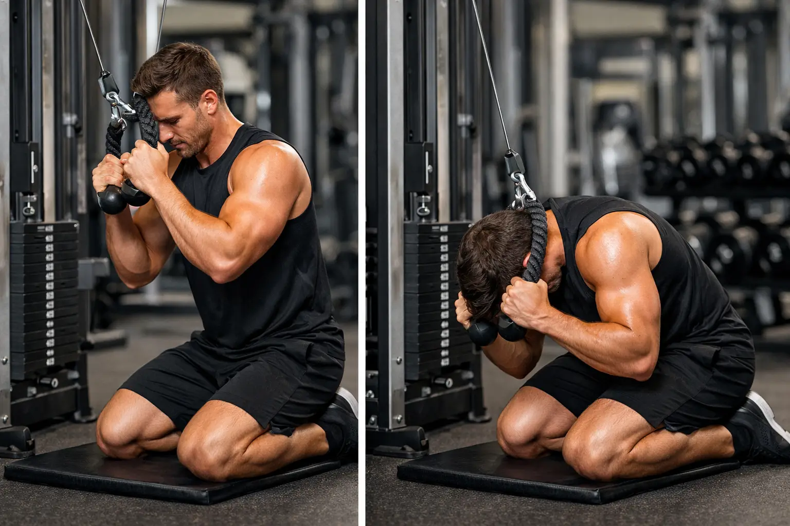 How to Do Cable Crunch Correctly (Step-by-Step)