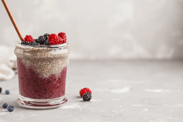 Raspberry Chia Pudding